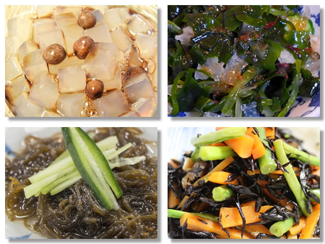 水溶性食物繊維の多い海藻